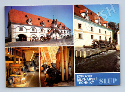 Pohlednice Slup vodní mlýn 1985 (M22812)