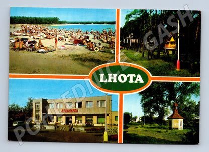 Pohlednice Lhota okr. Mělník - více motivů (M22826)
