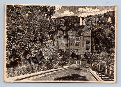 Pohlednice Karlovy Vary hotel Imperial 1900 (M22839)