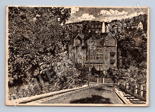 Pohlednice Karlovy Vary hotel Imperial 1900 (M22839)