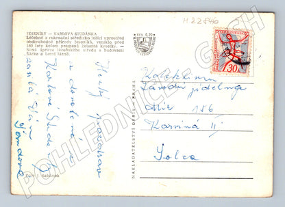 Pohlednice Jeseníky Karlova Studánka lázně (M22846)