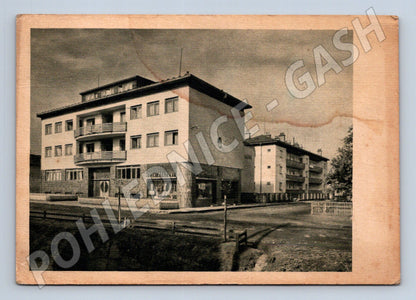Pohlednice Hovězí u Vsetína Vodoléčebný ústav 1948 (M22854)