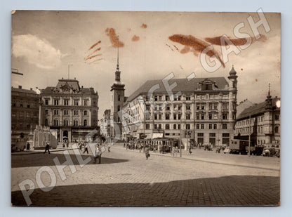Pohlednice Brno náměstí Svobody 1956 (M22855)