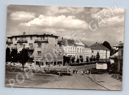 Pohlednice Slavičín Náměstí Rudé armády 1965 (M22861)