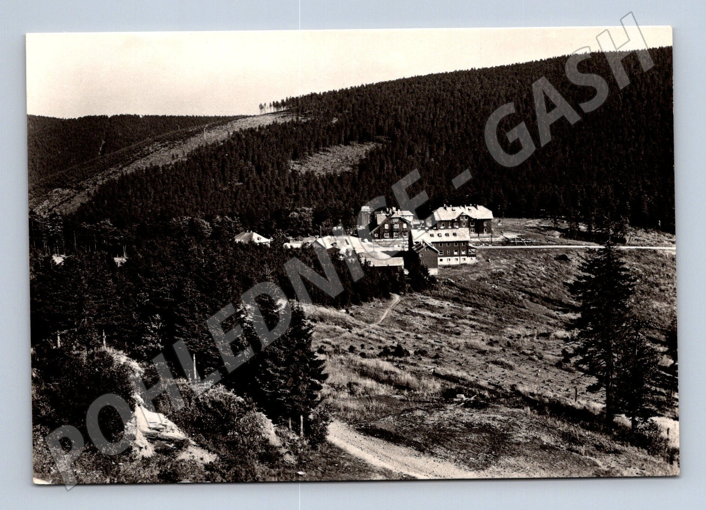Pohlednice Jeseníky Červenohorské sedlo chaty (M22872)