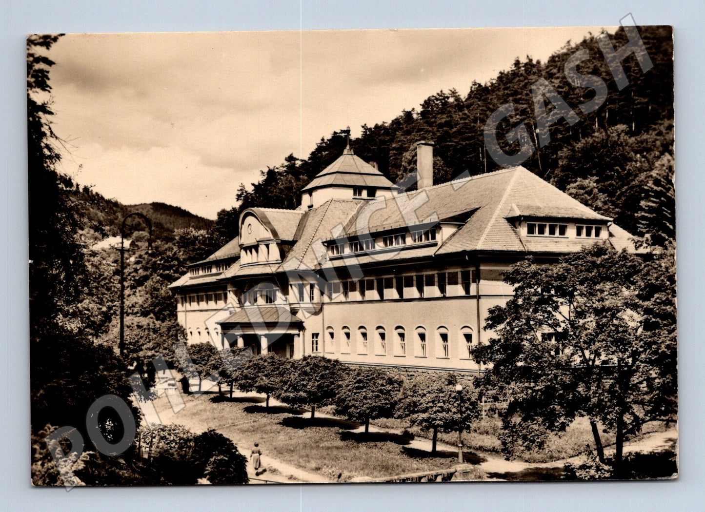 Pohlednice Jáchymov státní lázně 1946 (M22873)