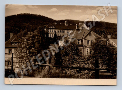 Pohlednice Jizerské hory Josefův Důl Antonínovská škola (M22880)