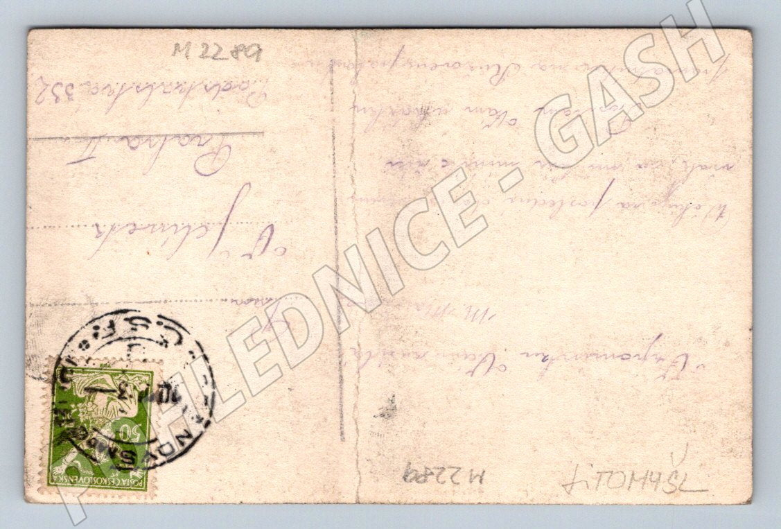 Pohlednice Litomyšl památník (M2289)