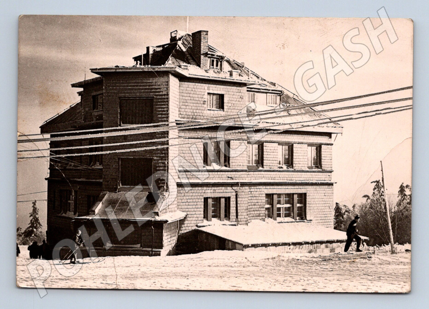 Pohlednice Krušné Hory hotel Na Bouřňáku (M22892)