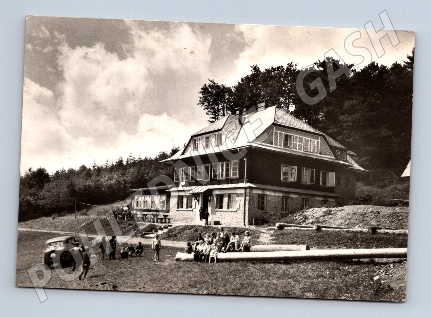 Pohlednice Vsetínské Vrchy Chata na Vackém Cábě (M22893)