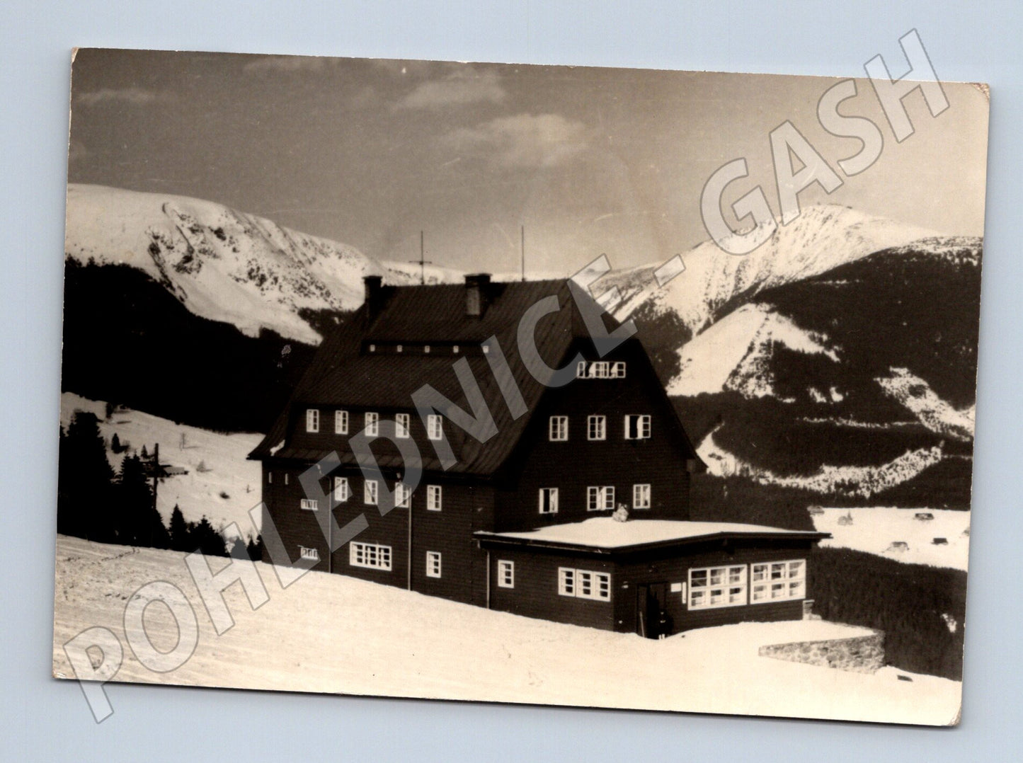 Pohlednice Pec pod Sněžkou Krkonoše horská ozdravovna (M22896)