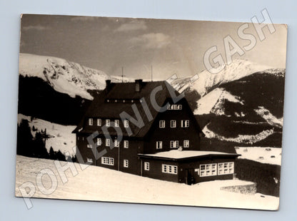 Pohlednice Pec pod Sněžkou Krkonoše horská ozdravovna (M22896)