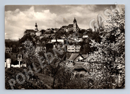 Pohlednice Nové Město nad Metují panorama 1941 (M22900)
