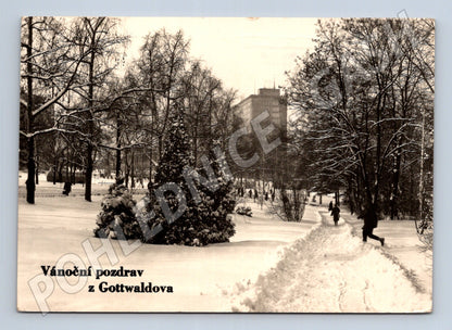 Pohlednice Gottwaldov Vánoční pozdrav 1965 (M22905)