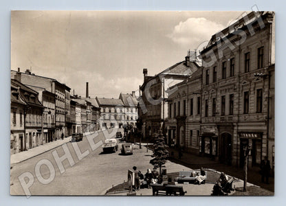 Pohlednice Šternberk na Moravě Náměstí Rudé armády (M22907)