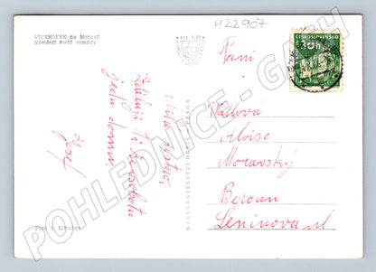 Pohlednice Šternberk na Moravě Náměstí Rudé armády (M22907)