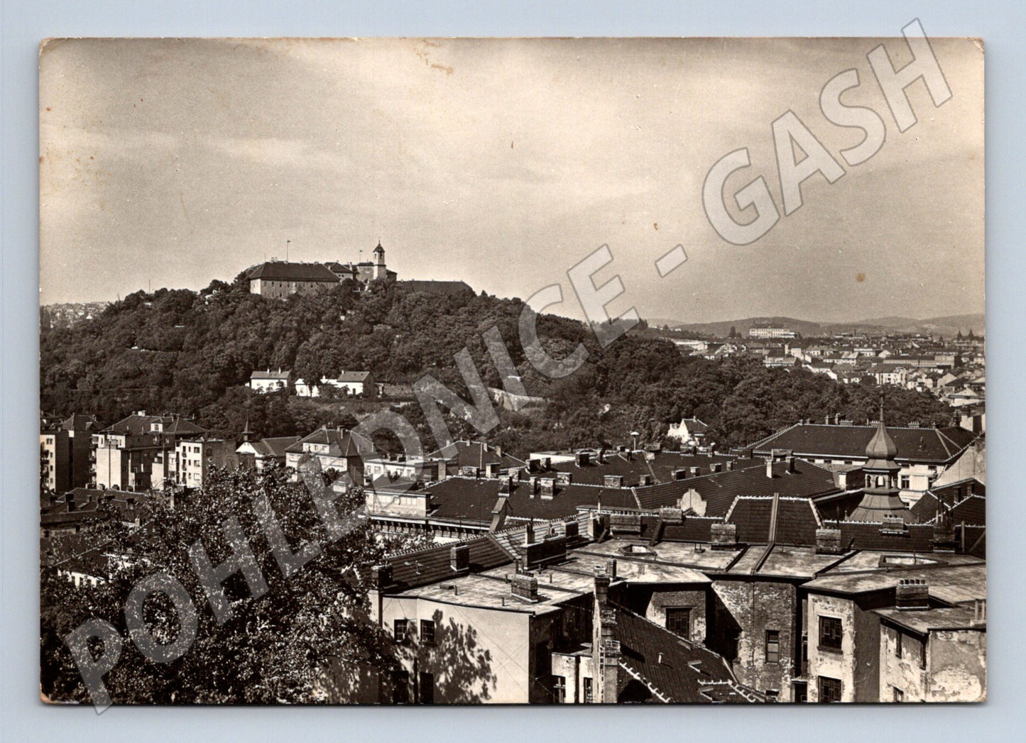 Pohlednice Brno Město s hradem (M22909)
