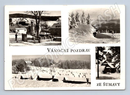 Pohlednice Šumava Vánoční pozdrav (M22937)