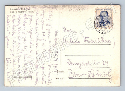 Pohlednice Doksy Máchovo jezero pláž (M22938)