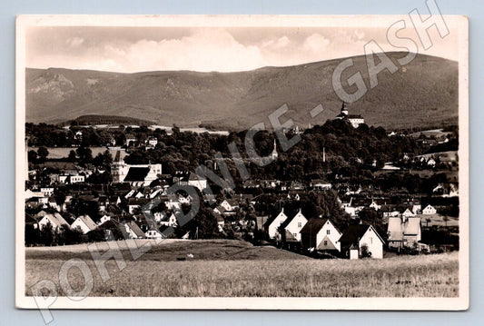 Pohlednice Rýzmburk v Čechách hrad ČB (M2295)