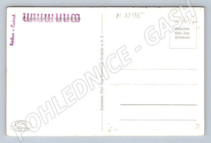 Pohlednice Rýzmburk v Čechách hrad ČB (M2295)