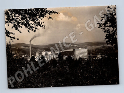 Pohlednice Gottwaldov průmyslová krajina 1969 (M22951)