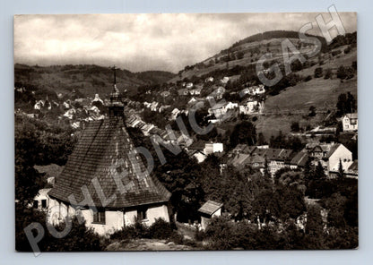 Pohlednice Jáchymov celkový pohled 1966 (M22953)