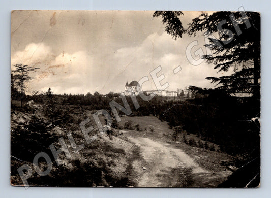 Pohlednice Hostýn panorama s bazilikou 1964 (M22959)