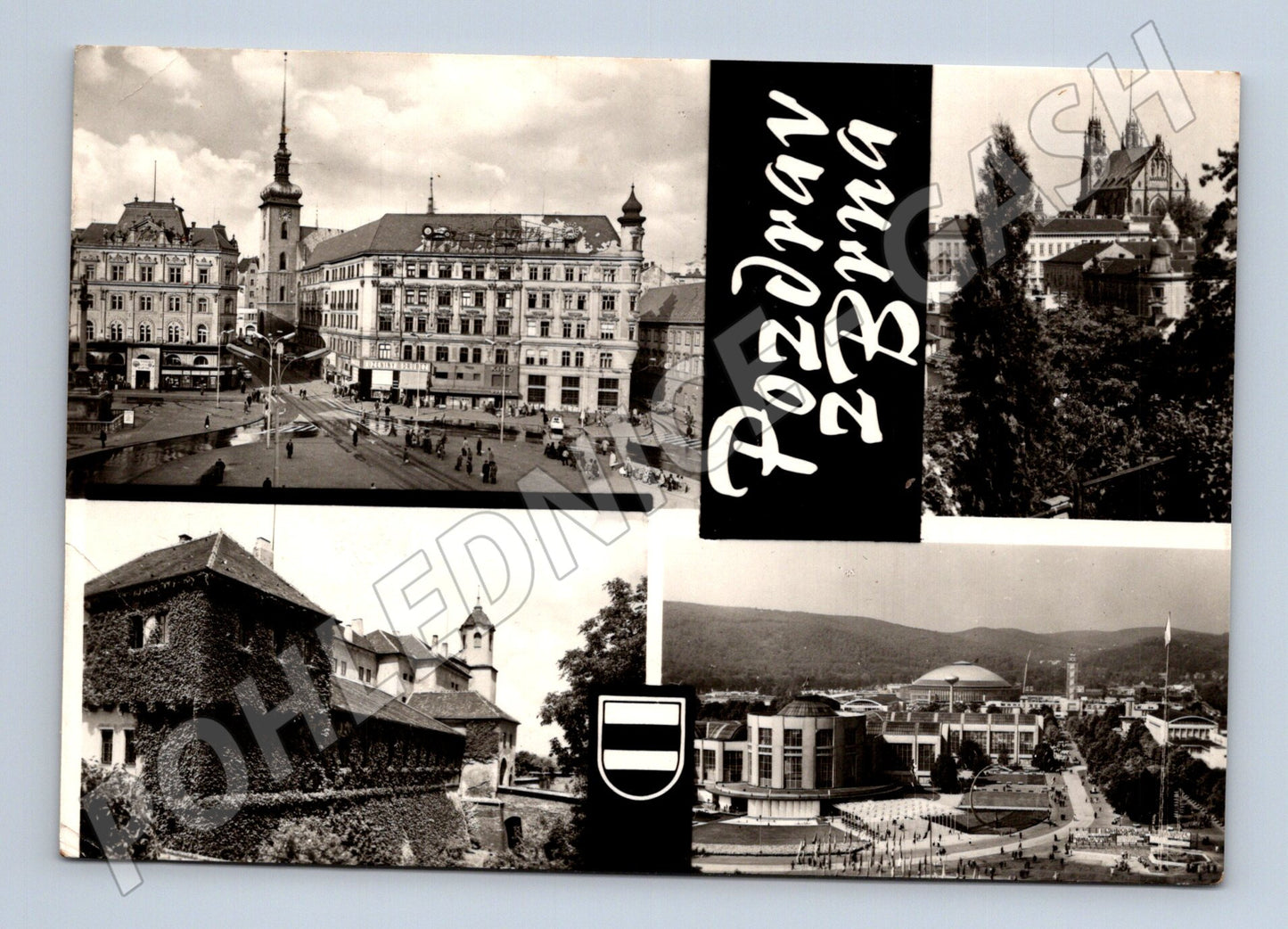 Pohlednice Brno různé pohledy 1969 (M22973)