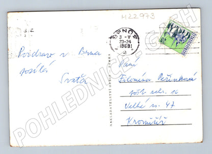 Pohlednice Brno různé pohledy 1969 (M22973)