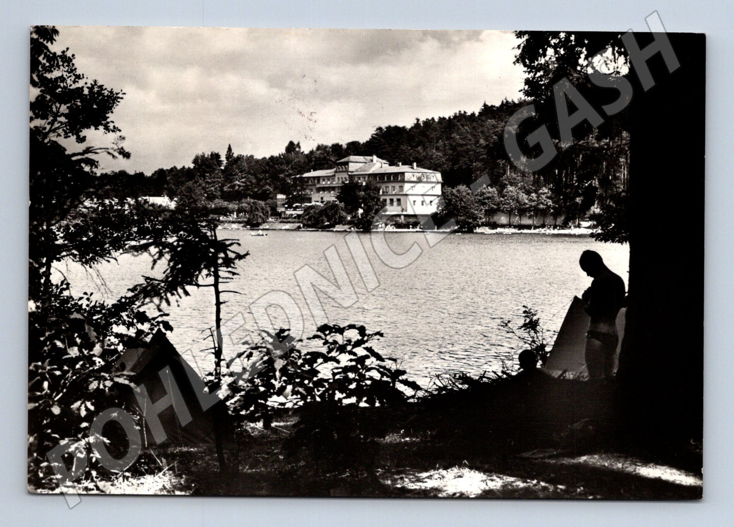 Pohlednice Jevany zotavovna ROH Moskva 1962 (M22979)