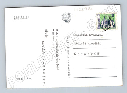 Pohlednice Prostějov Nová radnice (M22980)