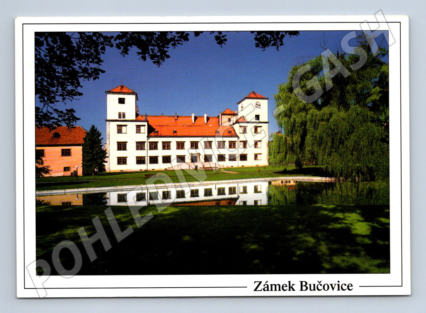Pohlednice Bučovice zámek 1993 (M22985)