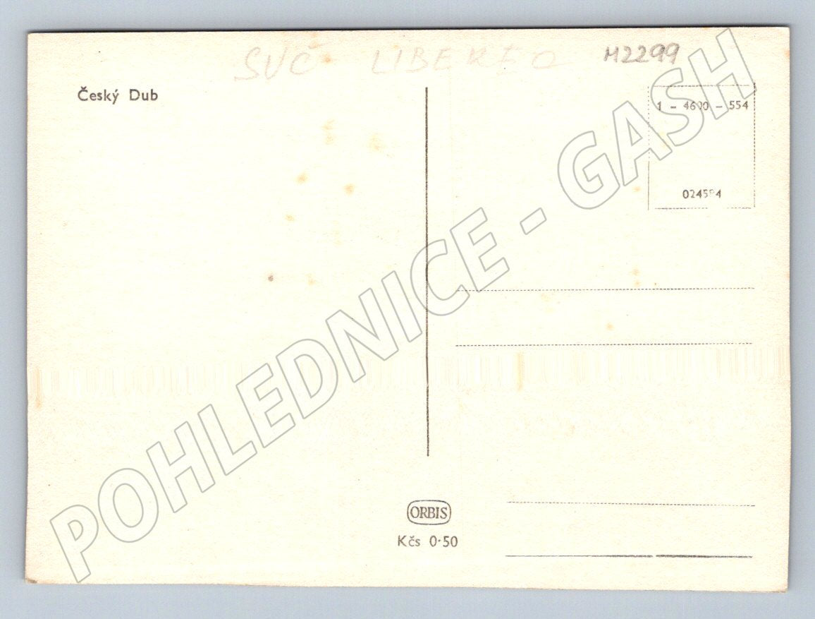 Pohlednice Český Dub Orbis (M2299)