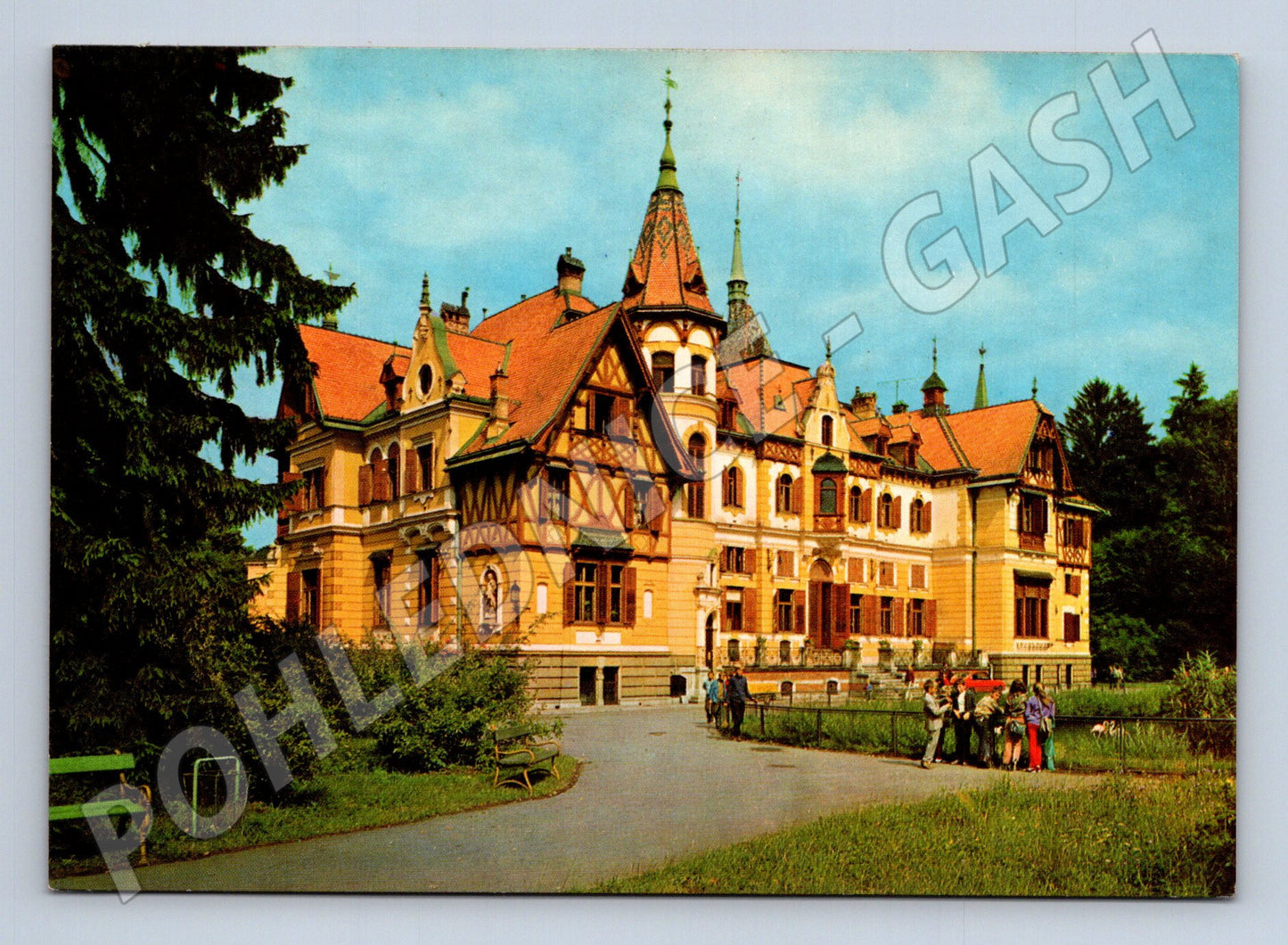 Pohlednice Gottwaldov Zámek Lešná (M22991)