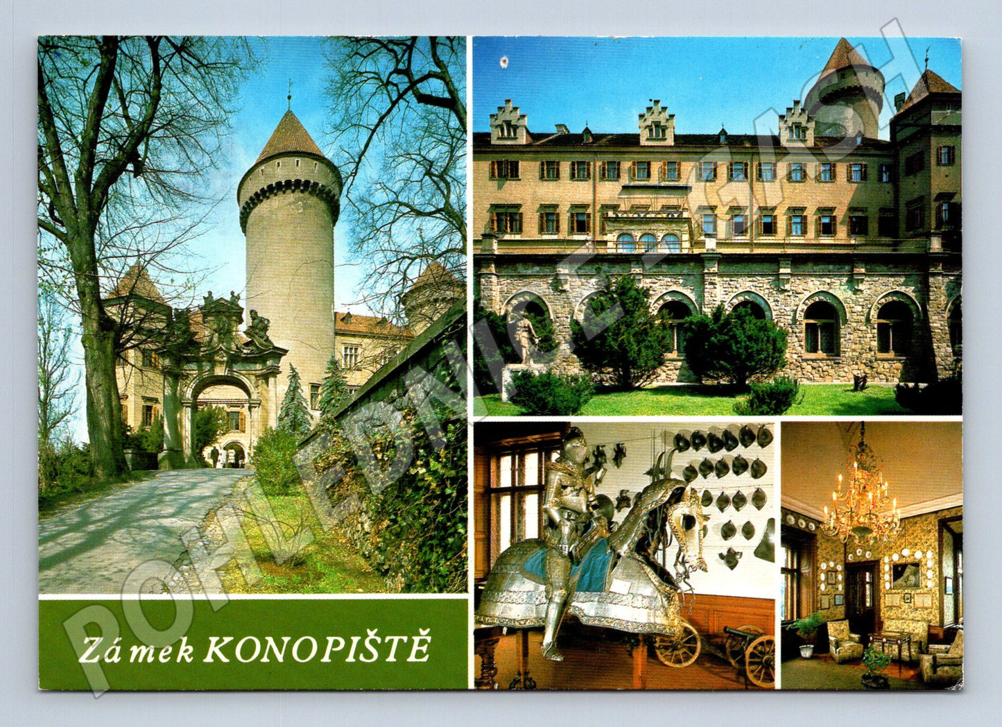 Pohlednice Konopiště zámek 1970 (M22996)