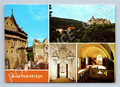 Pohlednice Hrad Pernštejn 1985 (M22998)