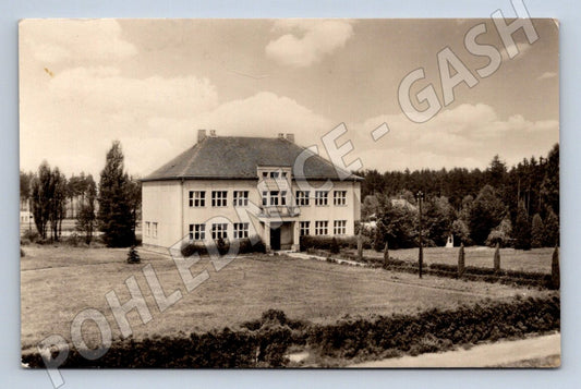 Pohlednice Újezd nad Lesy škola ČSR (M2300)