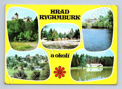 Pohlednice Hrad Rychmburk a okolí (M23005)