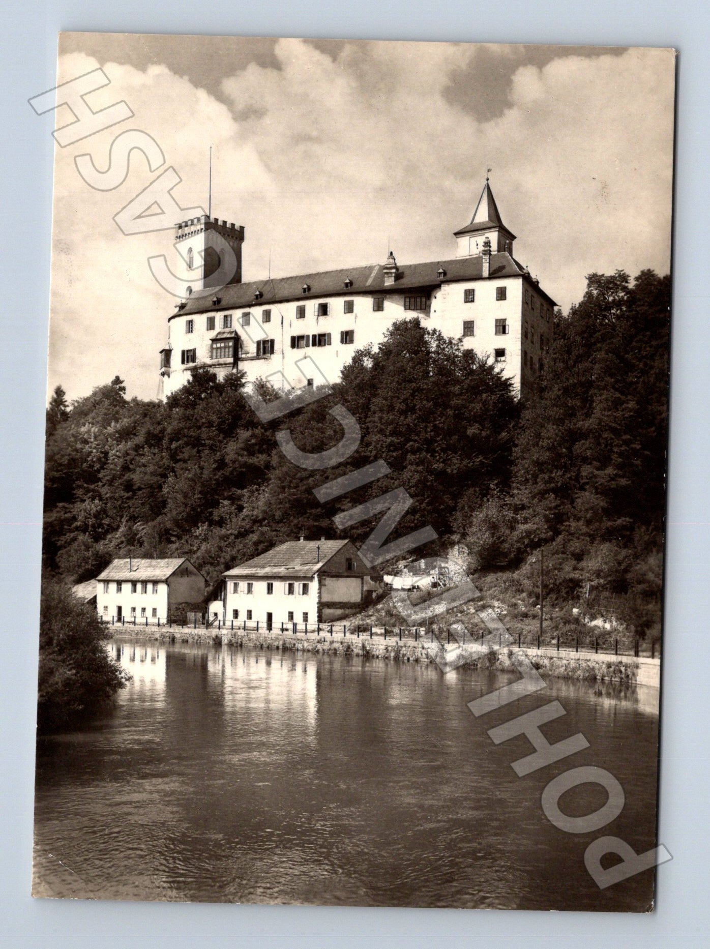 Pohlednice Rožmberk nad Vltavou zámek (M23011)