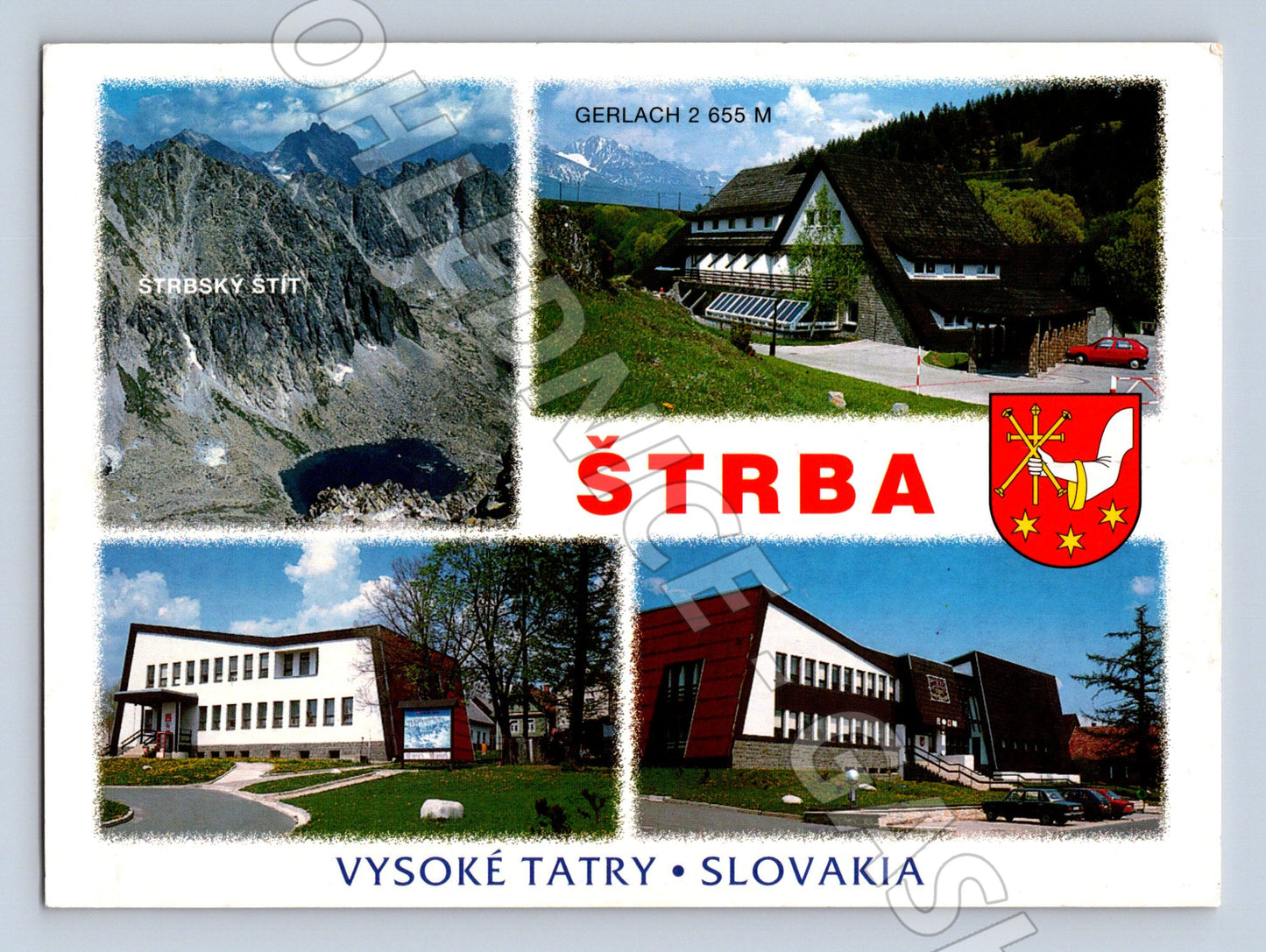 Pohlednice Slovensko Štrba, Vysoké Tatry, Gerlach (M23019)