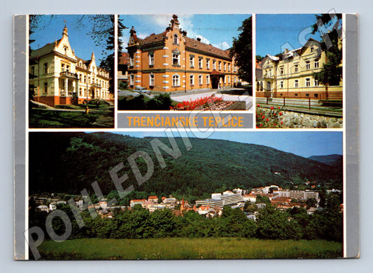 Pohlednice Slovensko Trenčianske Teplice 1986 (M23021)