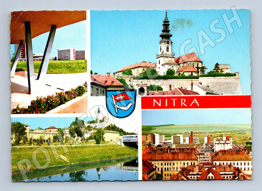Pohlednice Slovensko Nitra různé pohledy 196x (M23030)