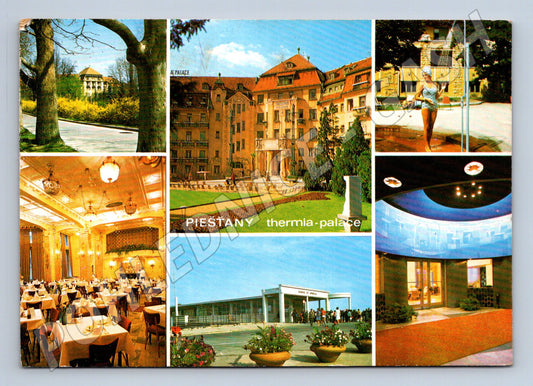 Pohlednice Slovensko Piešťany Thermia Palace 1973 (M23031)