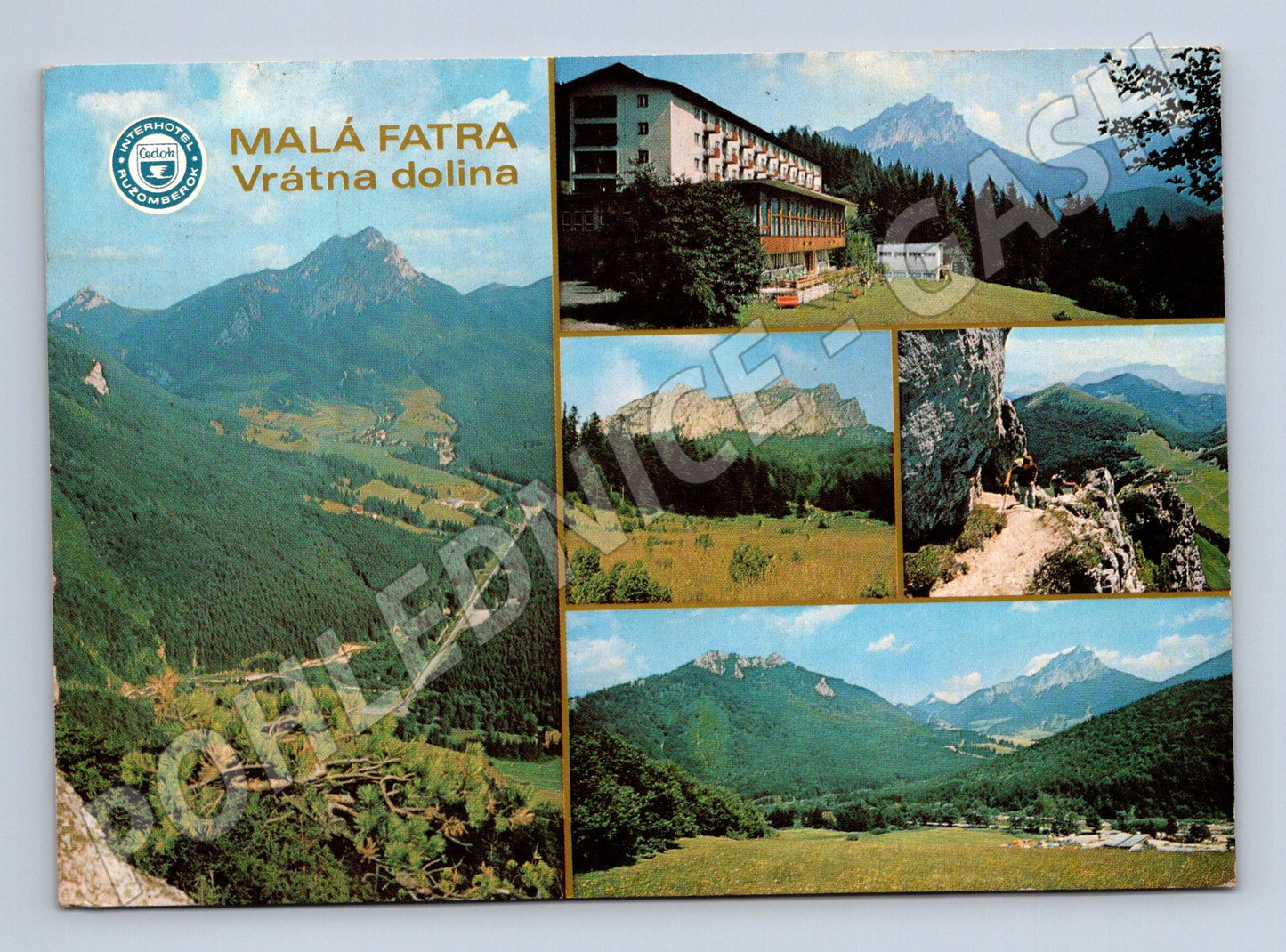 Pohlednice Slovensko Malá Fatra Vrátna dolina (M23034)