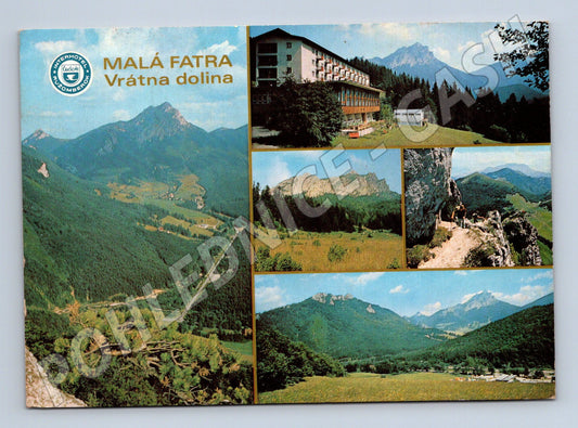 Pohlednice Slovensko Malá Fatra Vrátna dolina (M23034)