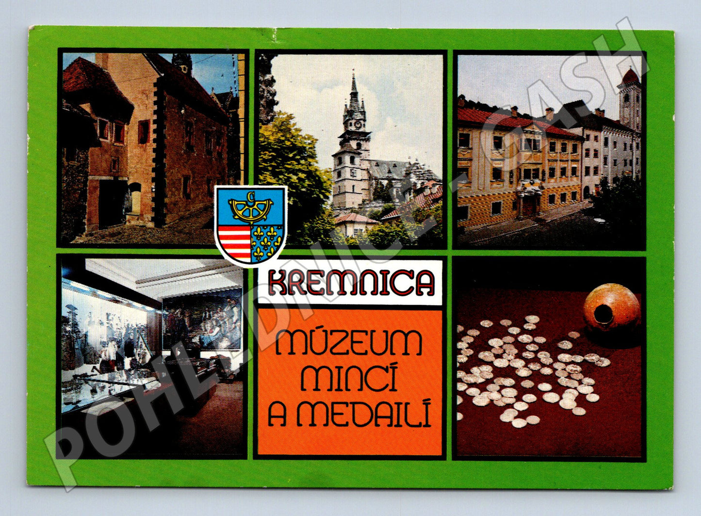 Pohlednice Slovensko Kremnica Muzeum mincí a medailí 1981 (M23043)