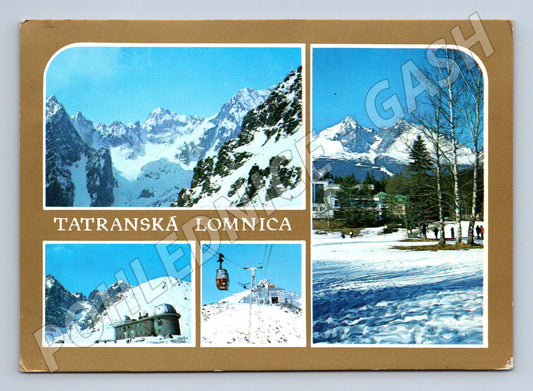 Pohlednice Slovensko Tatranská Lomnica různé záběry 1967 (M23047)