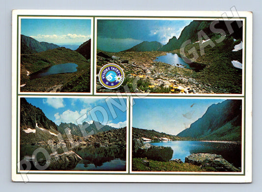 Pohlednice Slovensko Vysoké Tatry jezera 1962 (M23049)