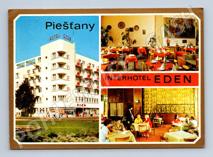 Pohlednice Slovensko Piešťany Hotel Eden 1980 (M23054)
